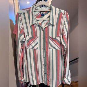 Kavu striped button down